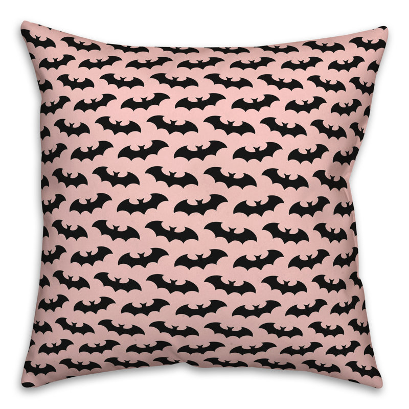  Bats Square Pillow Cover & Insert, 20" x 20"
