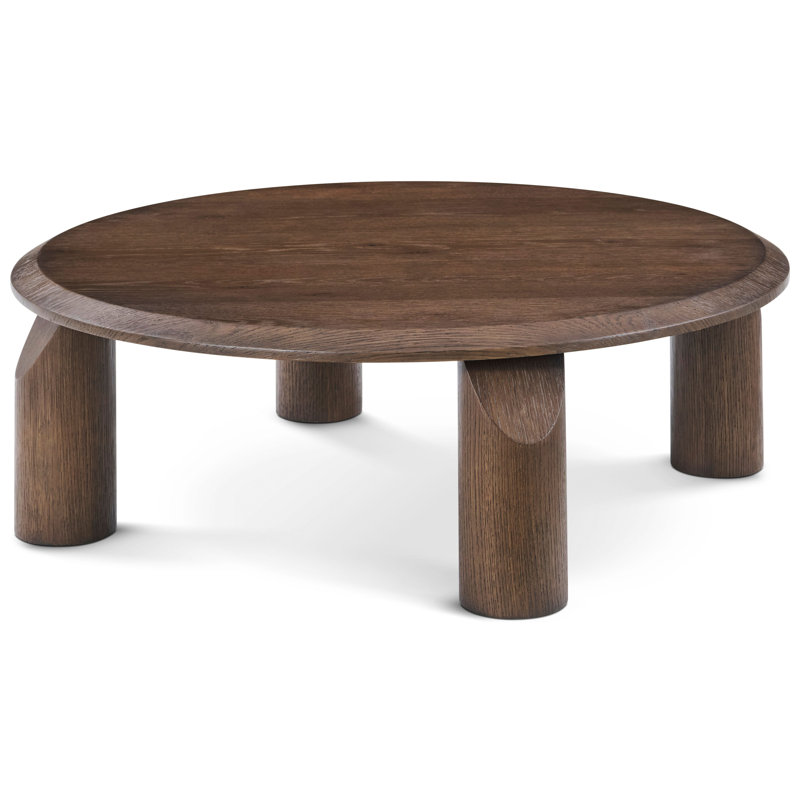 Vienna Cocktail Table, Brown, 16" H x 40.2" L x 40.2" W