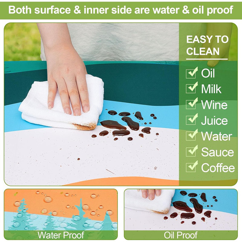 Picnic Table Cover With Bench Covers Camping Essentials Waterpro...