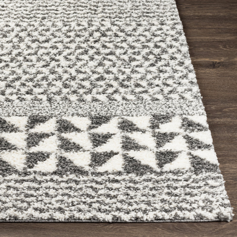 Tapis noir / crème Thielen, Rectangle 2 pi x 3 pi