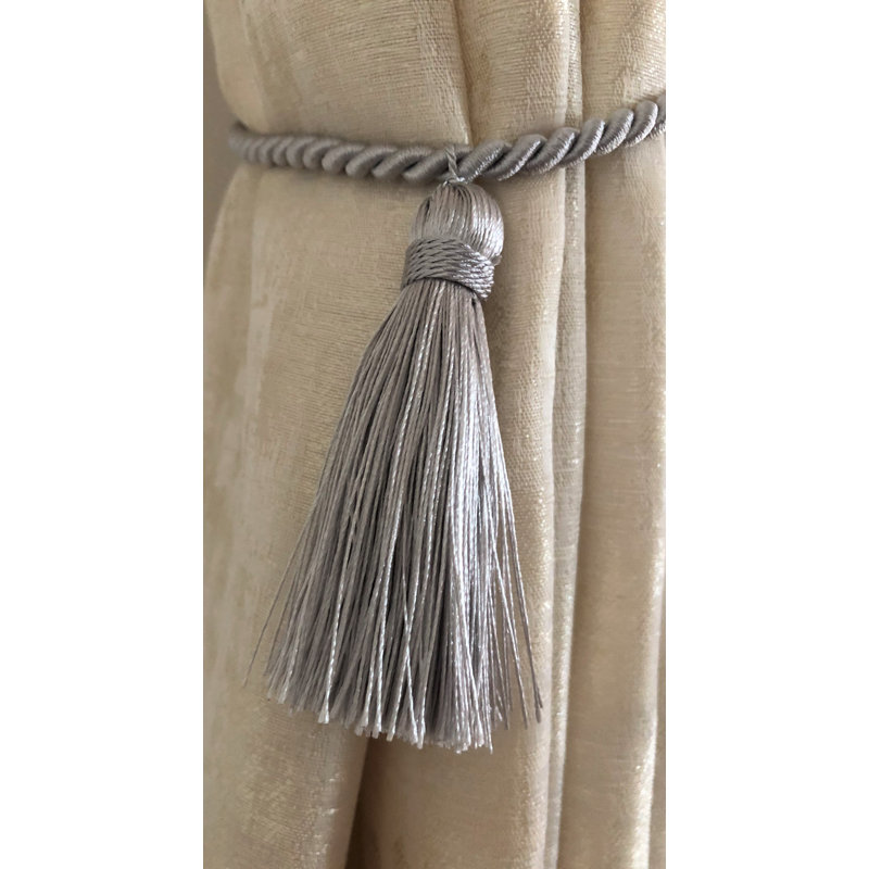 Raymond 2cm Curtain Holdback/Tieback, Silver
