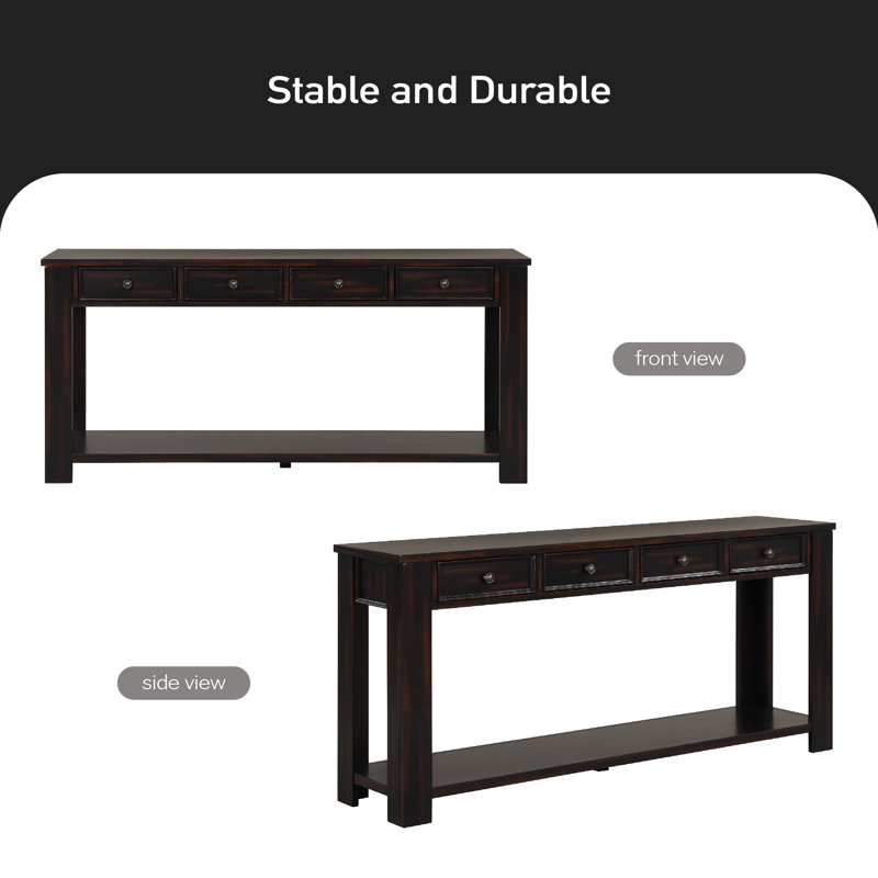 Console Keirstyn, Noir patiné
