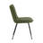 Caiddie Fabric Dining Chair with Steel Legs-1361883598