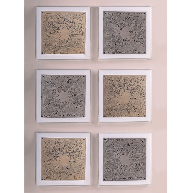 Neuron Print, Silver