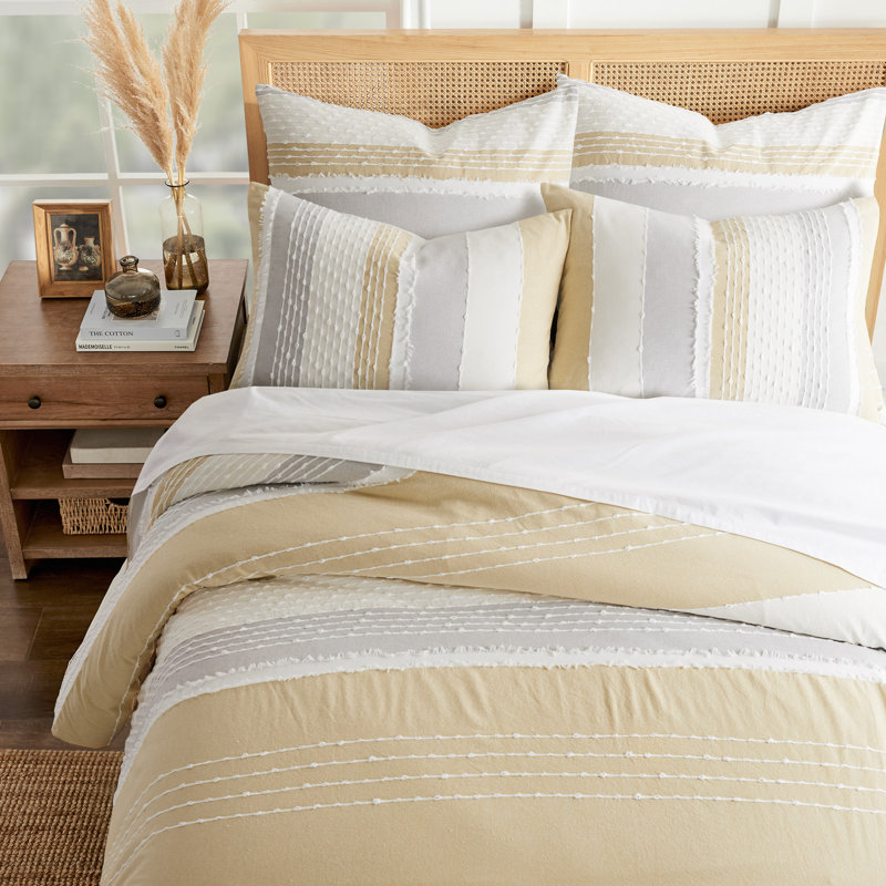 Santander Ochre Twin 2pc Duvet Set