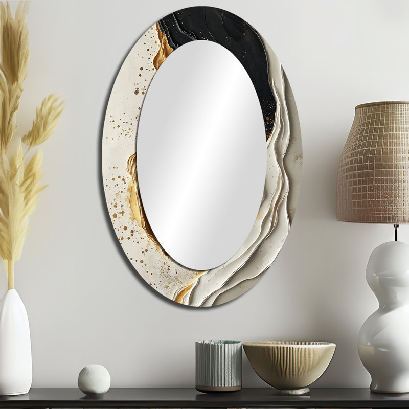 Miroir mural moderne Goldern, 36 po x 24 po