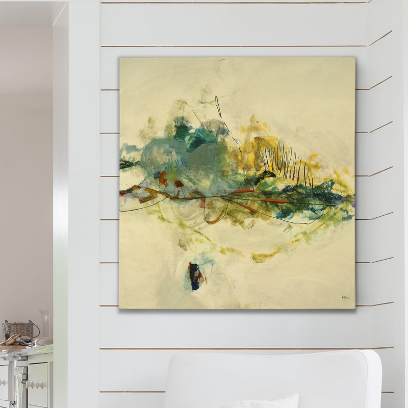 « pays des rêves ii », reproduction d’art sur toile tendue, H 24 po x l 24 po x P 1 po