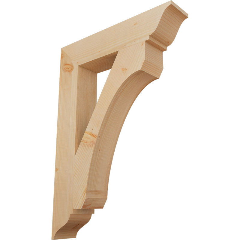 Support traditionnel lisse l 5 1/2 po x P 30 po x H 42 po, sapin Douglas, Douglas (lisse), H 42 po x l 5,5 po x P 30 po