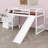 Space-Saving Stairway Loft Bed-128933219