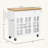 Domenique Solid Wood Top Kitchen Cart-882127543