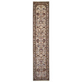 Hand Knotted Wool Area Rug in Beige