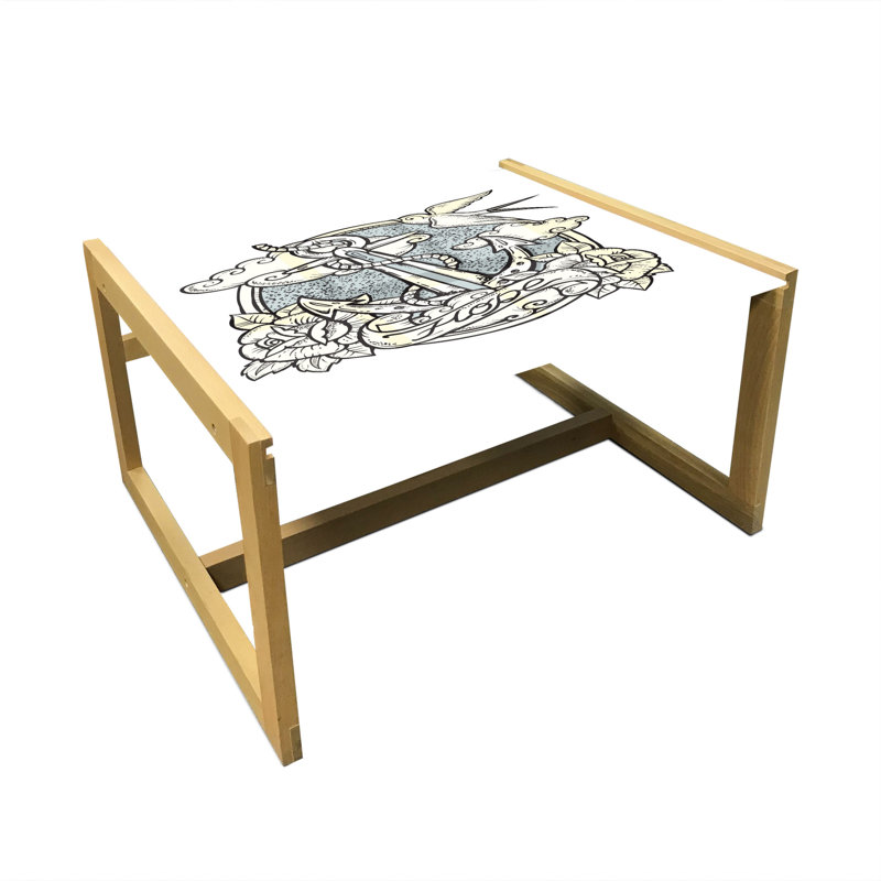 Jaelanie Sled Coffee Table, 62cm H x 74cm W x 40cm D
