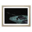 Teal Blue Electric Guitar - Picture Frame Painting Print-55640385-55640384