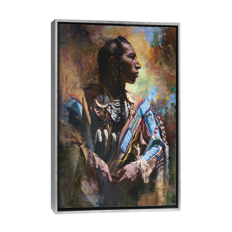Décoré par David Edward Kucera-reproduction d’art, Encadrement argenté, Pas de tapis, H 26 po x l 18 po x 1,5 po