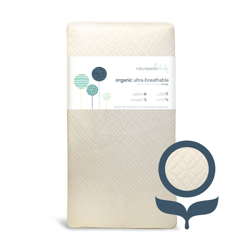 Breathable ultra baby crib mattress