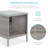 Rosonda Outdoor Metal Raised Planter Box-127370193-127370207