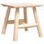 Alpen Home Side Table 49X49x50 Cm Solid Wood Spruce-1020888939