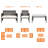 Alyssya 4 Piece Rattan Sofa Seating Group-768863449