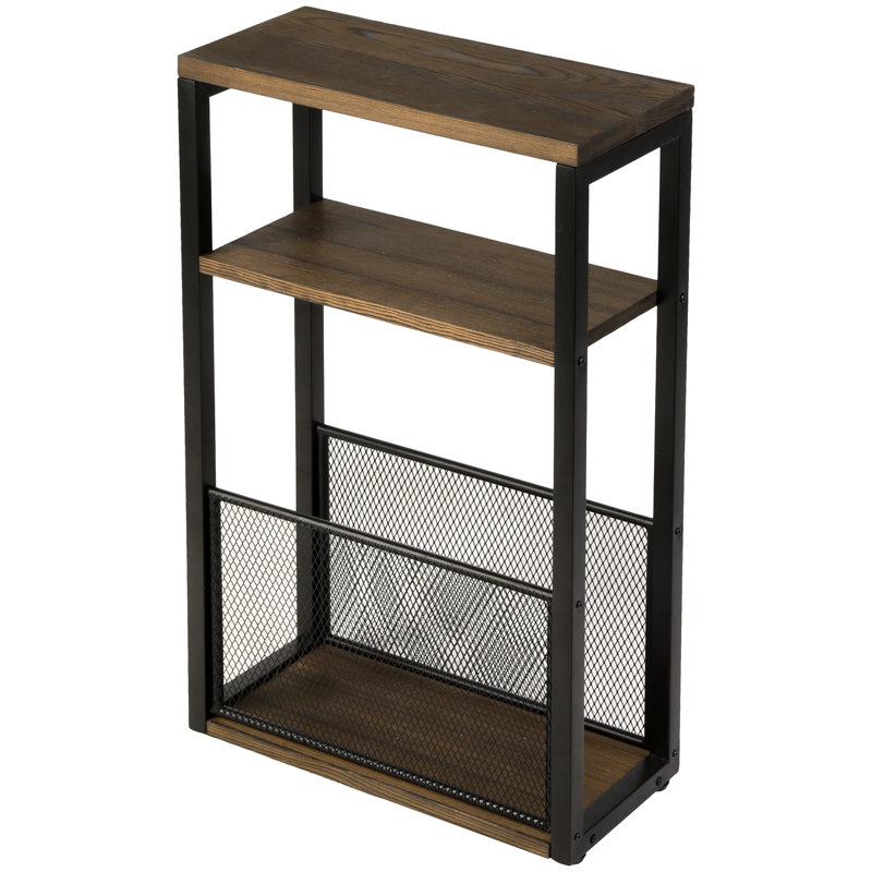 Solid Wood Top End Table