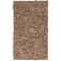 Leather Shag Handwoven Leather Solid Color Rug