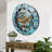 Wall Clock 24" Round Oversized for Living Room decor with Real Moving Gears Canada Collection-101929731