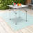 Jaylem Square Metal Folding Outdoor Picnic Table , 27.6'' in. W 27.6'' in. D