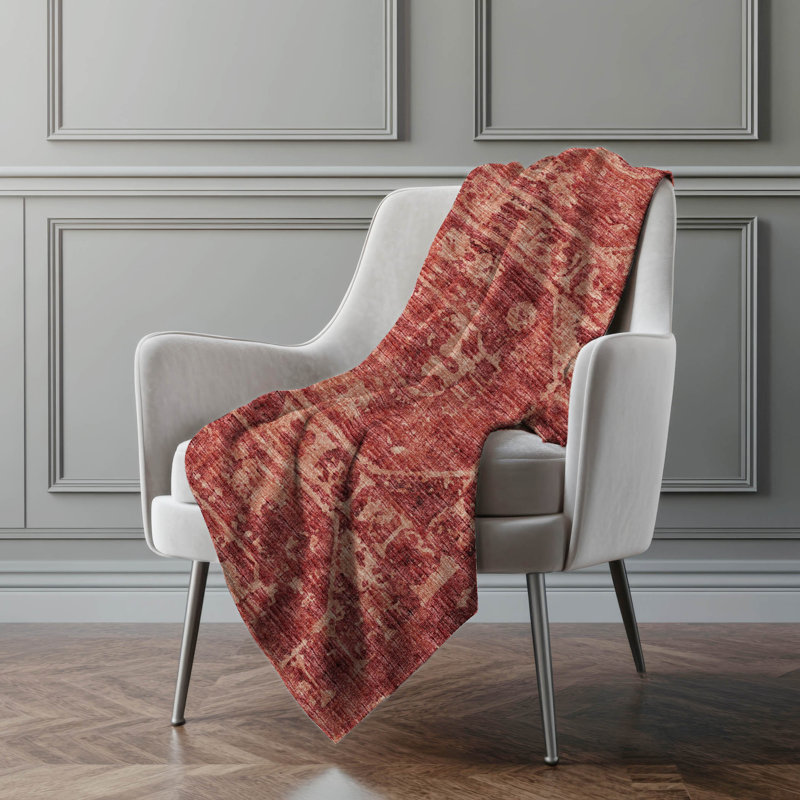 Jeté Addison Sherpa Tribal Medallion, Épice oriental 1