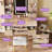 45"W Extendable Makeup Vanity With PU Stool, 7 Drawer ,LED Mirror And Jewelry Storage