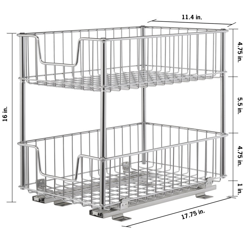 2-Tier Sliding Drawer
