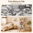Wooden Stuffed Animal Zoo Storage Organizer with Bungee Cords & Hanging Straps for Nursery Playroom Kids Room