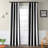 Clairsville Room Darkening Curtains for Living Room Bedroom Striped Curtain Large Window Single Panel Drapes-1293196073