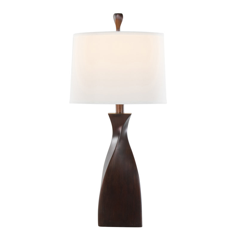 Contemporary Accent Table Lamp, Bronze