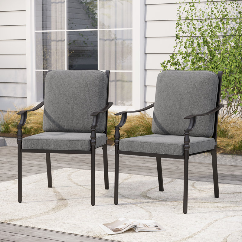 Outdoor Dining Chairs With Cushions   