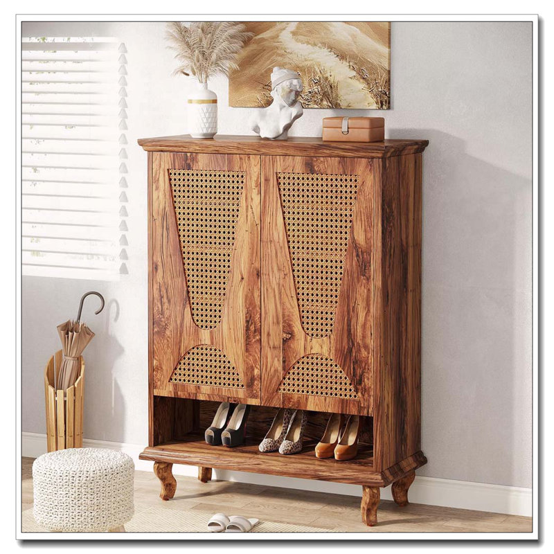 Armoire-bar avec rangement 25,92 "avec 2 portes et tablettes