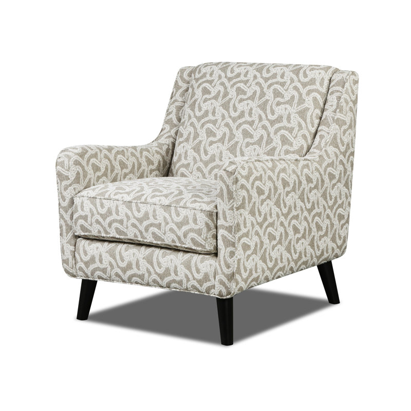 Fauteuil d'appoint en denim Downunder, Ficelle Bowline
