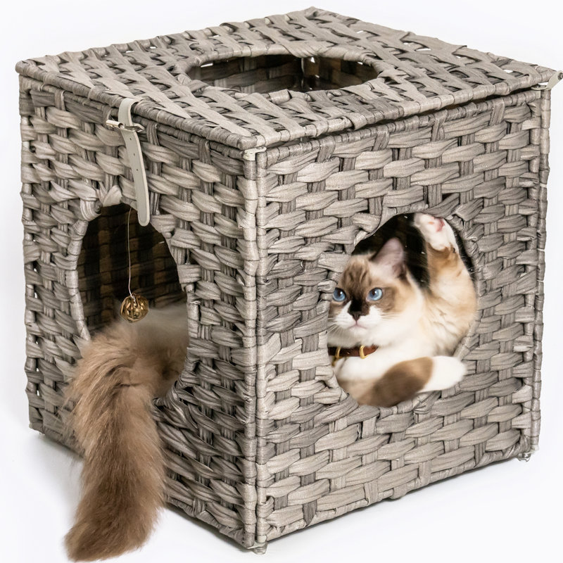 Lit pour chat Bhure, Gris