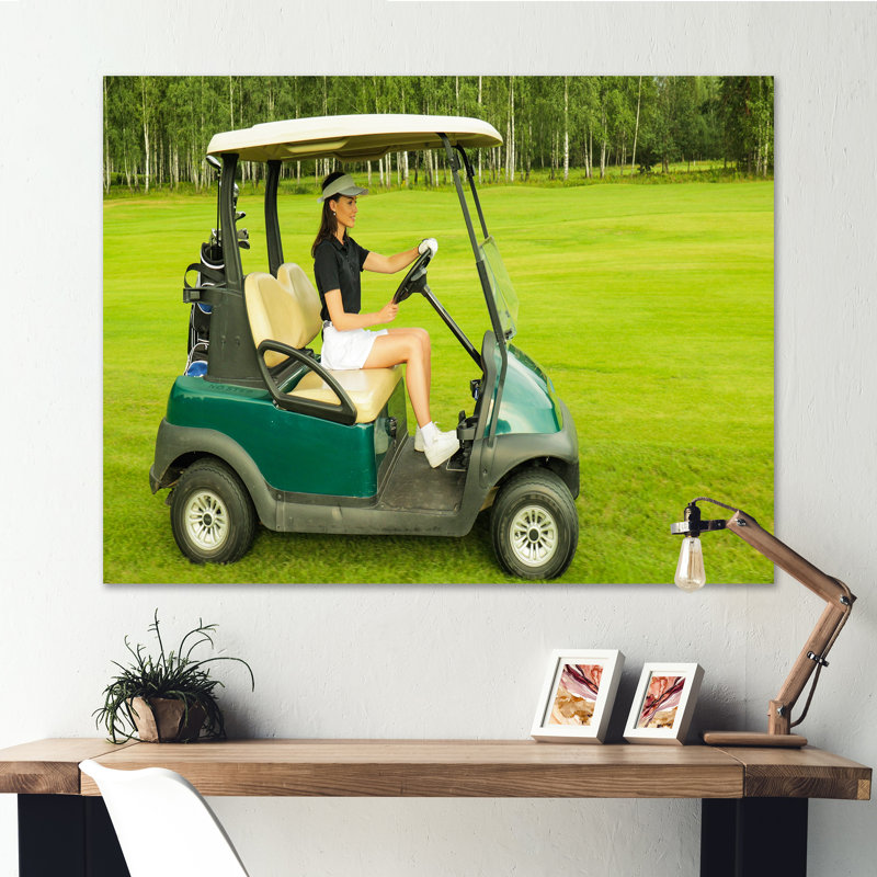 «Golf CSolitude I» sur toile, H 34 po x l 44 po x P 1,5 po, Toile tendue