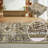 Vintage Washable Area Rug for Hallway, Dining Room and Living Room-603420436-603420458