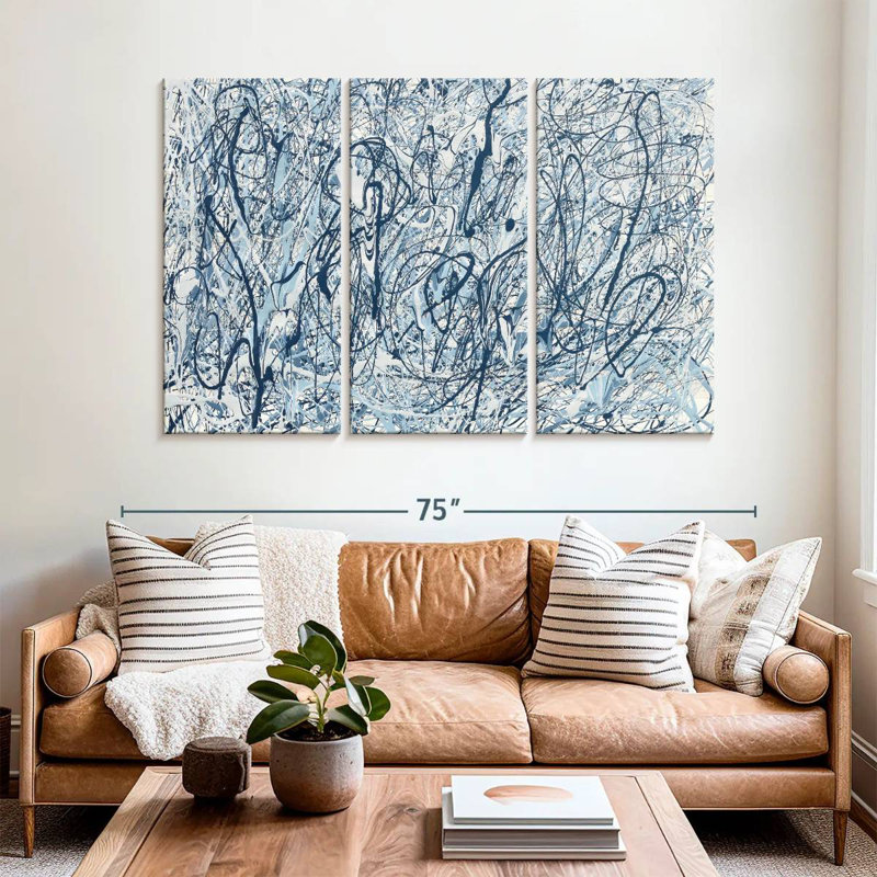 Avery Shore Blues, 42" H x 65" W