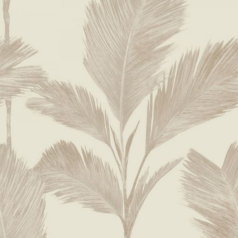 Abbaigh 10m x 53cm Matte Wallpaper Roll, Cream/Soft Gold