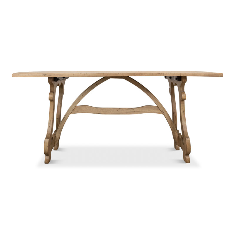 Calambac Walnut Wood Dining Table, Driftwood