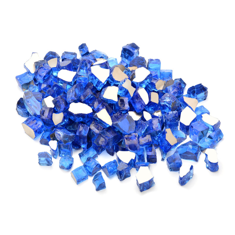 Foyer en verre, Bleu de cobalt