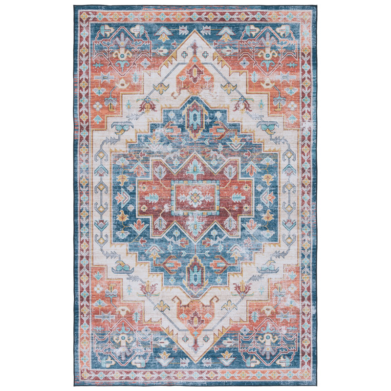 Tucson Performance Machine Washable Oriental Rug, Rectangle 5' x 8'