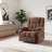 Adair Massage Swivel Rocker Recliner Chair With Vibration Massage And Heat For Living Room With Rocking Function And Side Pocket, 2 Cup Holders, USB Charge Port-1225070822