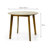Jaremiah 2 - Person Four Leg Dining Set-720657466