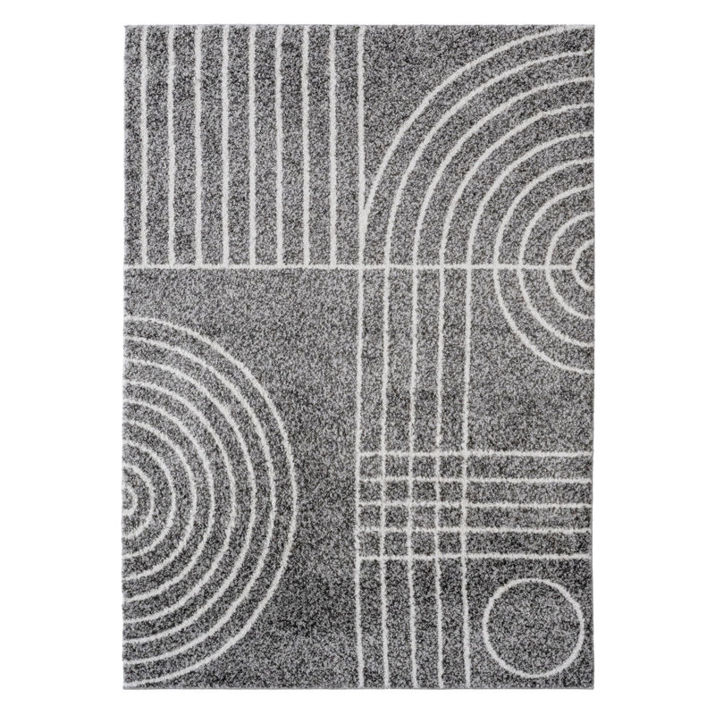 Harbir Performance Abstract Indoor Rug, Rectangle 8' x 10'