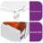 L Shaped Desk With Bookshelf and Drawer, Corner Desk with LED Lights-1696316752