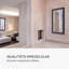 Wembley Solid Wood Rectangle Wall Mirror