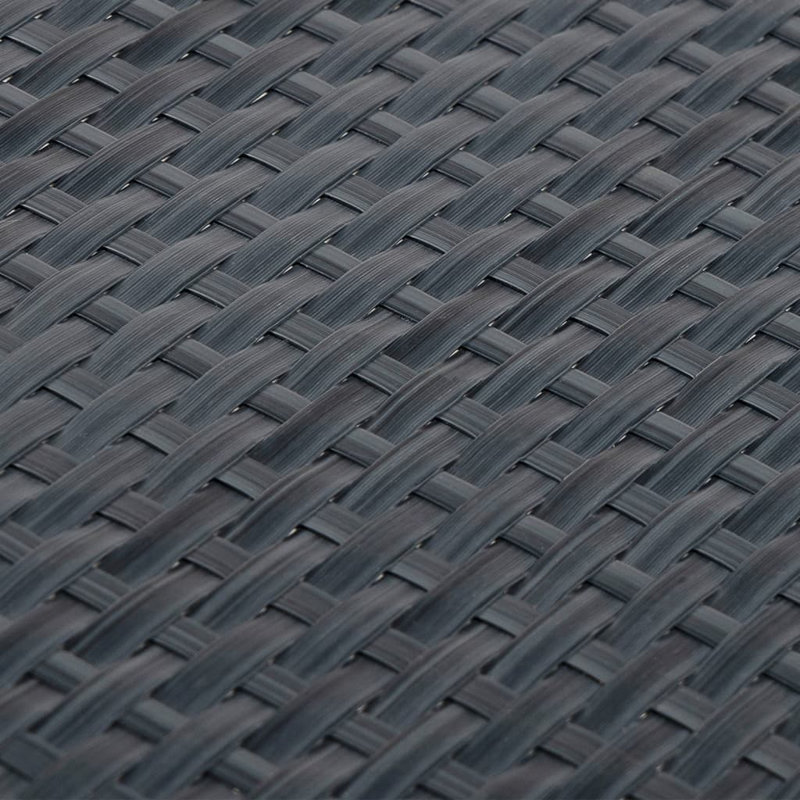 Catrenia Polyethylene Balcony Privacy Screen, 400cm W x 100cm D, Anthracite