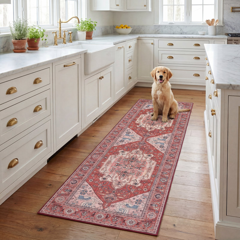 Tapis performance du sud-ouest lavable à la machine Tucson, Tapis de couloir 2 pi 6 po x 12 pi